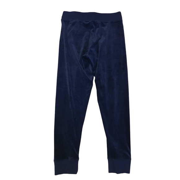 🆕CHAMPION “Elite” Navy Blue Velour Joggers, Size Medium - Picture 3 of 11